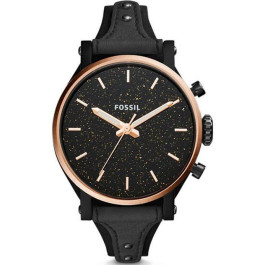 Watch strap Fossil ES4112 Leather 18mm